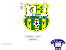 Tablet Screenshot of gloucestersoccer.com